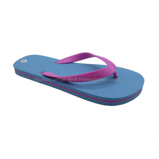 Customized PE PVC Flip Flops Unisex High Quality Anti-Slip flip flops in Manufacturer China With Custom logo