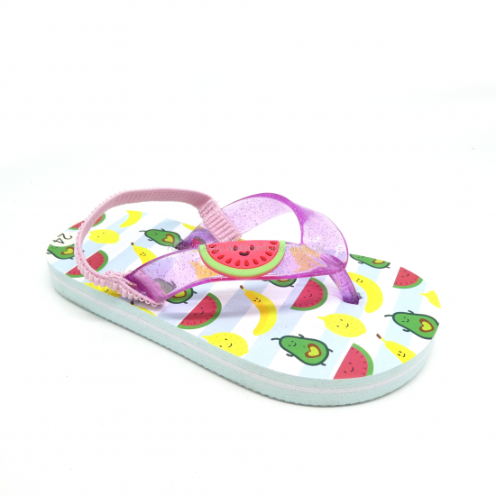 Fish printing kids fashion flip flops Cartoon Design Children Flip Flops Manufacturer China Cartoon Printing Kids Slippers Cheap Wholesale China