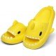 Men's and Women's Shark Slides Cloud Slippers Summer Novelty Open Toe Slide Sandals Anti-Slip Beach Pool Shower Shoes with Cushioned Thick Sole