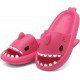 Men's and Women's Shark Slides Cloud Slippers Summer Novelty Open Toe Slide Sandals Anti-Slip Beach Pool Shower Shoes with Cushioned Thick Sole