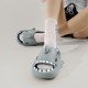 Men's and Women's Shark Slides Cloud Slippers Summer Novelty Open Toe Slide Sandals Anti-Slip Beach Pool Shower Shoes with Cushioned Thick Sole