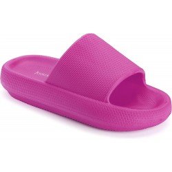 Custom EVA Pillow Slippers for Women and Men Non Slip Quick Drying Shower Slides