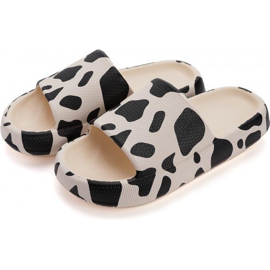 Custom EVA Pillow Slippers for Women and Men Non Slip Quick Drying Shower Slides