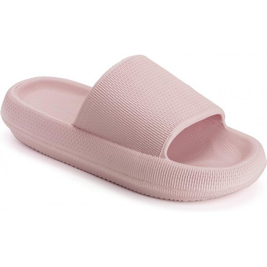 EVA Pillow Slippers for Women and Men Non Slip Quick Drying Shower Slides Bathroom Sandals 