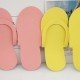 24 Pair Eva Disposable Anti-Slip Pedicure Slippers,Disposable Flip Flops,Foam Slippers,Spa Slippers for Salon Nail Foot Spa