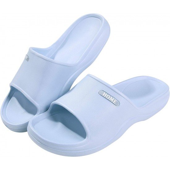 Soft Shower Shoes Slides for Women Men Lightweight Pillow Sandals Pool Bathroom Slippers