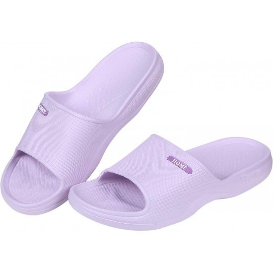 Soft Shower Shoes Slides for Women Men Lightweight Pillow Sandals Pool Bathroom Slippers