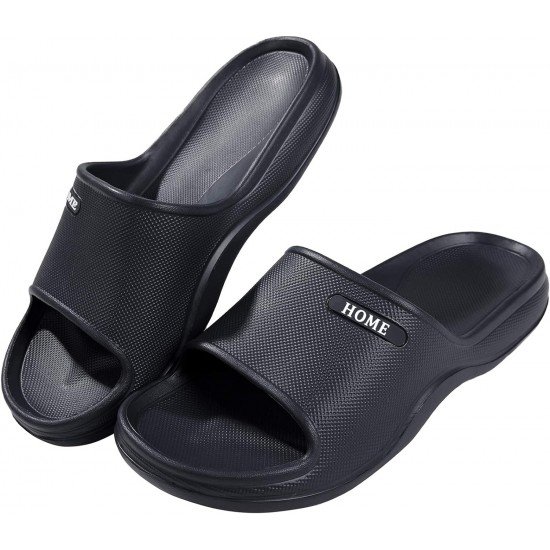 Soft Shower Shoes Slides for Women Men Lightweight Pillow Sandals Pool Bathroom Slippers