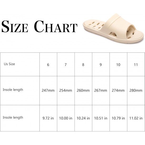 Women Shower Slippers Bathroom Slippers Sandals House Slippers Non Slip Shoes Dorm Shoes