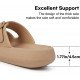 Factory Supply Ultralight EVA Women Men Double Buckle Adjustable EVA Slide Slippers Cloud Pillow Sandals