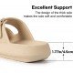 Factory Supply Ultralight EVA Women Men Double Buckle Adjustable EVA Slide Slippers Cloud Pillow Sandals