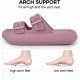 Factory Supply Ultralight EVA Women Men Double Buckle Adjustable EVA Slide Slippers Cloud Pillow Sandals