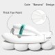 Unisex Banana Flip Flops for Women Men Cloud Slides Sandals Pillow Non Slip Slippers Bathroom Shower Summer Pool Beach Creative Fruit Shoes