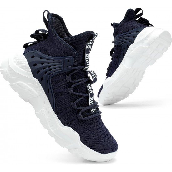 Mens Fashion Sneakers Walking Casual Shoes Lightweight Running Shoes Athletic Gym Shoes for Men