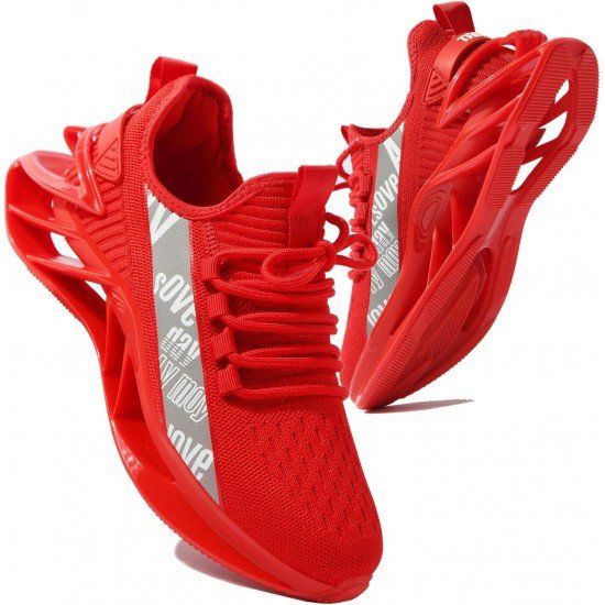 Men's Running Sports Walking Shoes Mesh Lightweight Breathable Athletic Jogging Fashion Sneakers Sneakers Tennis Blade