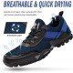 Mens Hiking Shoes Trail Running Shoes Stylish Slip Resistant Fitness Walking Jogging Sock Sneakers